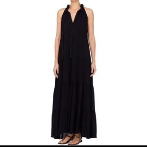 Catherine Malandrino black maxi dress S